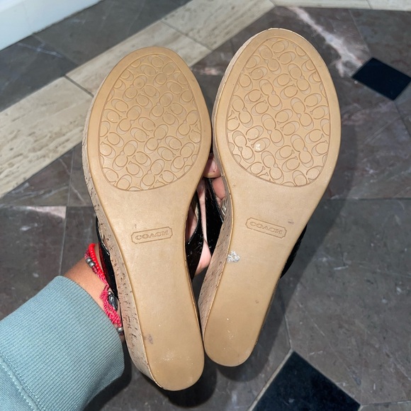 Coach Wedges Sandals - Picture 6 of 11